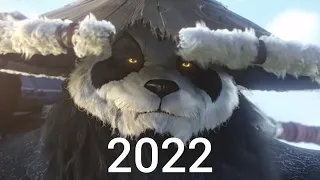 Evolution of Kung Fu Panda