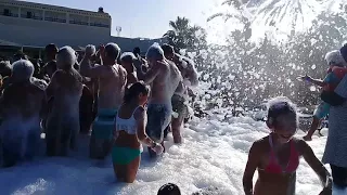Hotel Houda Golf & Beach Club, Monastir, Tunisia foam party mouss partie