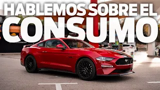 Prueba de CONSUMO de un Ford MUSTANG GT