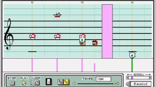 Inspector Gadget Remix on Mario Paint Electronica