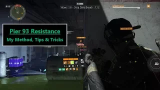 The Division - Pier 93 Solo: My Method, Tips and Tricks ft. Commanding Striker