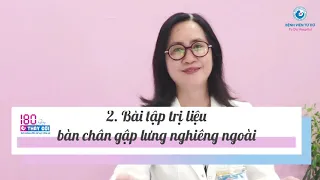 Bài tập trị liệu bàn chân cong ở trẻ sơ sinh - Bệnh viện Từ Dũ