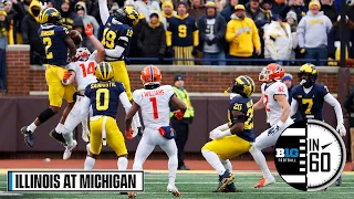 Illinois at Michigan | Nov. 19, 2022 | B1G Football in 60