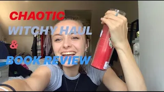 Chaotic Witchy Haul and Book Review! (Feat. Surprise Unboxing!)