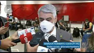 CPI da Pandemia – Humberto Costa conversa com jornalistas sobre trabalhos da comissão – 31/8/2021