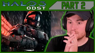 Royal Marine Plays HALO 3 ODST For The First Time! PART 2!