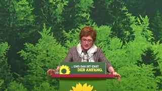 Britta Haßelmann Bewerbungsrede Parteirat Bundesparteitag 2018