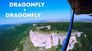 Moyes Dragonfly planes are flying together | 13 Flat spin