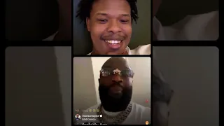 Nasty C and Rick Ross on Instagram Live, “Lets Work Together Soon” 🎶🎵🎤