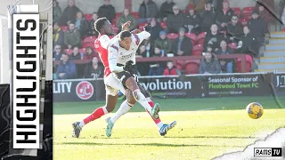HIGHLIGHTS I Fleetwood Town v Derby County