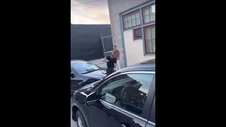 Man Loses It After Car Accident (You Need To Leave)