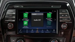 2021 Nissan Maxima - Control Panel and Touch Screen Overview
