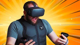 I Felt A Gunshot In VR On The Oculus Quest With This Haptic Vest