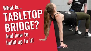 Tabletop Bridge // Awesome Shoulder Bodyweight Exercise!