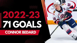 Connor Bedard 2022-23 WHL SEASON - 71 GOALS IN 57 GAMES