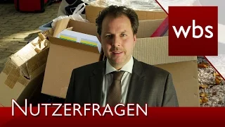 Nutzerfragen: Was tun, wenn der Paketbote nicht klingelt? | Rechtsanwalt Christian Solmecke