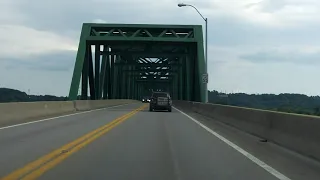 West Huntington Bridge southbound