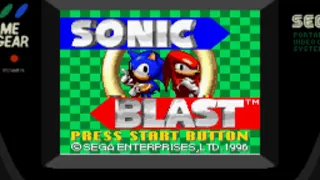 LEVEL SELECT Cheat: Sonic Blast (SEGA Game Gear) ✔