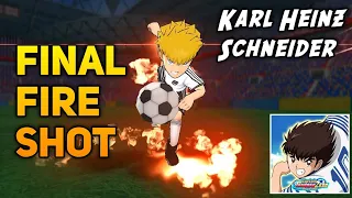 Karl Heinz Schneider - Final Fire Shot | Captain Tsubasa ZERO Miracle Shot Ability