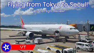 Flight Review! Asiana Flight from Tokyo to Seoul! | Travel Vlogs | Polara YT