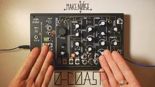 Make Noise 0-COAST Semi-Modular Synth Demo