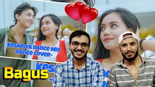 Reaction to KESARIYA DANCE MIX - Brahmastra COVER DANCE - VINA FAN Version Alia Bhatt Ranbir Kapoor