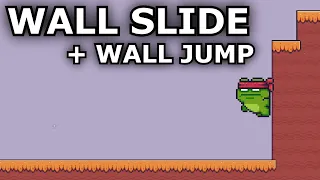 How to Create WALL JUMPING & SLIDING in Godot 4
