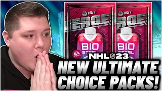 NHL 23 | OPENING 3 OF THE NEW ULTIMATE CHOICE PACKS!