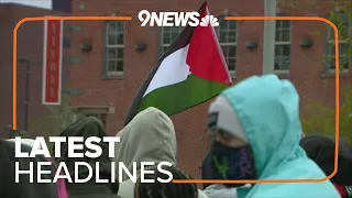 Extended headlines | Pro-Palestine protests continue into third day on Auraria Campus