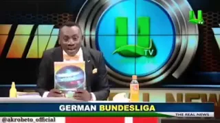 Ghana UTV Commentator Has a Hard Time Pronouncing Football Team. Funny.