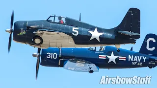 US Navy WWII Warbirds - No Music! - WOTN AirExpo 2021