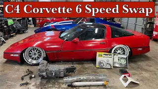 C4 Corvette 6 Speed Transmission Swap. Part 1.
