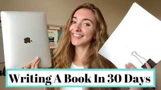 Writing A Book In 30 Days!