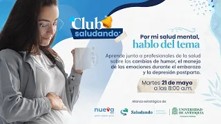 Club saludando: Por mi salud mental, hablo del tema