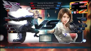 Casual Player Match Asuka VS Nina Laggy PS4 Version Season 4.22 TEKKEN™7_20211110080113