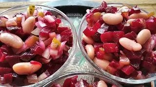 Салат из свеклы на каждый день! Вкусный рецепт из простых продуктов! Рецепты домашней кухни.