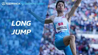 Miltiadis Tentoglou wins thrilling long jump competition with 8.27m - Wanda Diamond League
