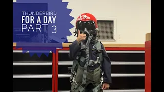 Amelia becomes a USAF Thunderbird pilot for a day Part 3