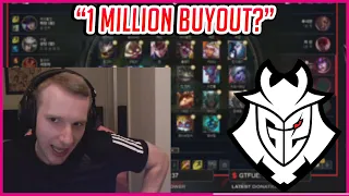 Jankos on His High Buyout Price in G2 | Jankos Clips