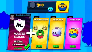 0 TROPHY Account in SPECIAL CHALLENGE + Mega Box Opening - Brawl Stars