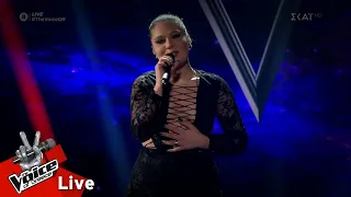 Nutsa Khurtsidze "I don't want to miss a thing" | 1o Live | The Voice of Greece| 8η Σεζόν