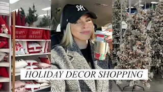 VLOG: a festive day in my life, vlogmas, Christmas decor shopping at target + haul!