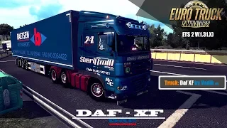 DAF XF 105/ Stock sound/ ETS 2 1.31.X/Promods - short italy road travel/