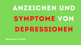 9 Anzeichen und Symptome von Depressionen.