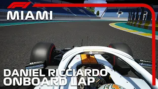 F1 2021 Miami International Autodrome | Daniel Ricciardo Onboard | Assetto Corsa