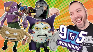 Are Food Fighters back?! Yeah kinda! 9 to 5 Warriors Figures Review!