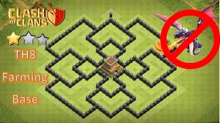 TH8 Farming Base|Hybrid 2017 Anti 3 star|