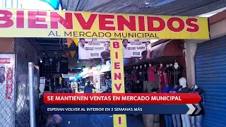 Mejora la venta en mercado municipal