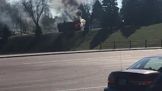 Garbage Truck On Fire Part 1