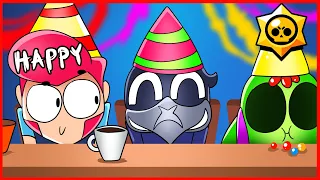 BRAWL STARS ANIMATION - HAPPY BIRTHDAY CROW !!!